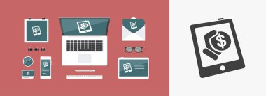 Tablet basit simgesi