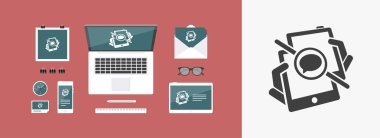 Mobil sohbet simgeler