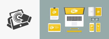 Tablet basit simgesi