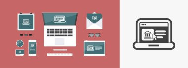 tarihsel bir Web sitesi simge