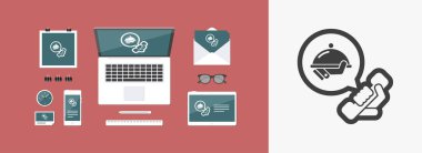 Restoran hizmet simgesi