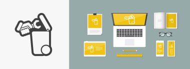 Atık toplama simgesini ayır