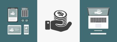 Finans simgesi - dolar