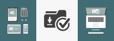 Download ağıl - düz en az simgesi