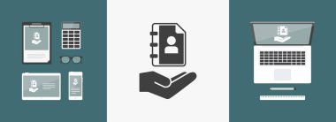 adres defteri simgesini