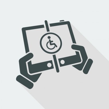 Tablet basit simgesi