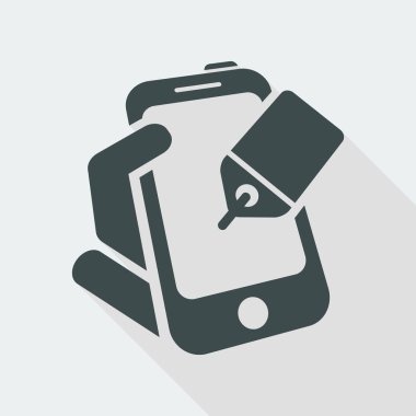 telefon etiketi simgesi