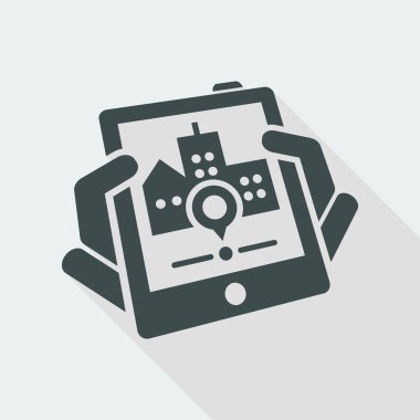 Harita navigator simgesi