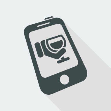 şaraphane telefon simgesi