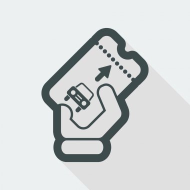 Otopark kartı simgesi