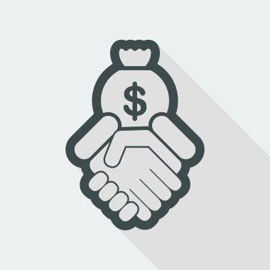 Finansal anlaşma simgesi
