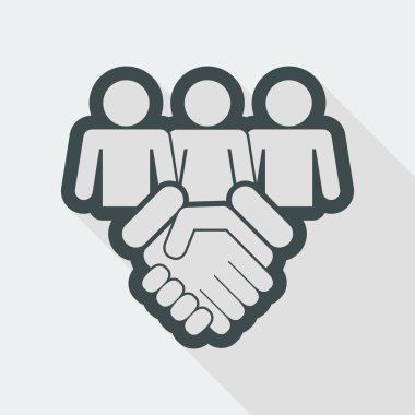 sosyal ağ simgesini