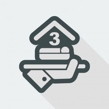 Hotel Icon. Çift Kişilik Yatak odası.