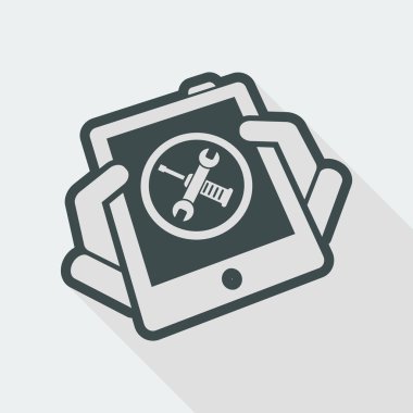 Mobil aygıt ayarları simgesi