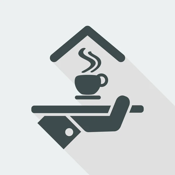 Hotel  Breakfast icon — Stock Vector