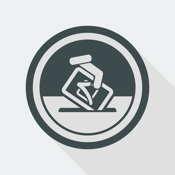 Vote symbol icon — Stock Vector
