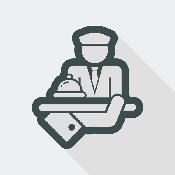 Hotel  Porter icon — Stock Vector