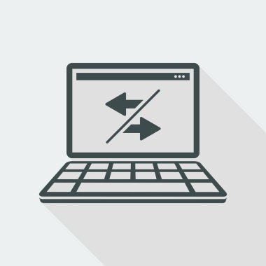 veri aktarım simgesi