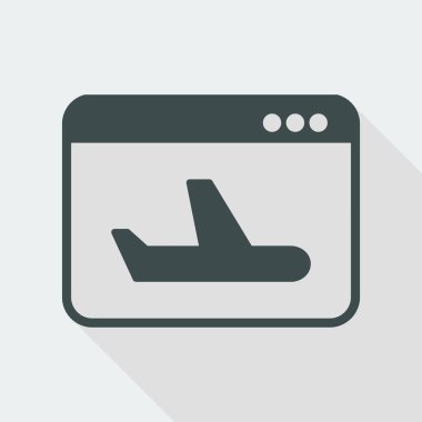 Havayolu web hizmetleri simgesi