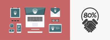 indirim etiketi simgesi