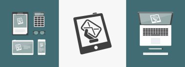 Tablet ileti simgesi