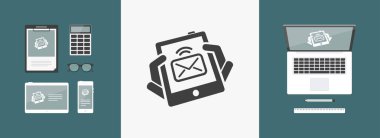 Tablet ileti simgesi