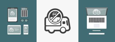 Güvenlik taşıma simgeler