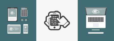 Smartphone basit simgesi
