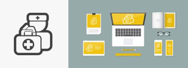 Tıbbi ikametgah simgesine