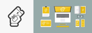 Tapınak bilet simgeler kümesi