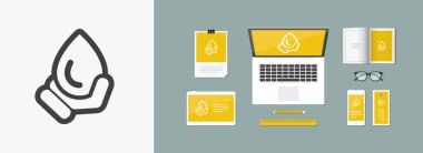 Tasarım su simgesinin