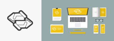 Exchange basit simgesi