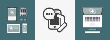 Sohbet web simgesi