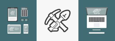 Pick ve simge kürek