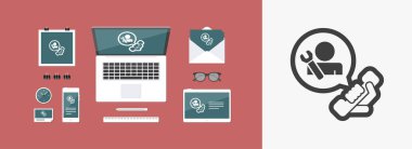 Yardım kişi simgesi