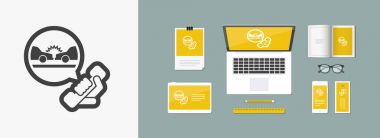 Yol yardımı illüstrasyon