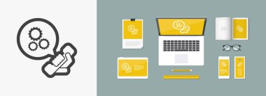 Yardım simge tasarlamak