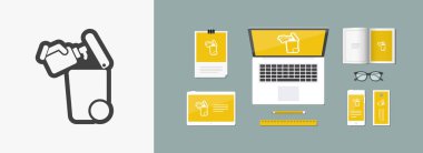 Atık toplama simgesini ayır 