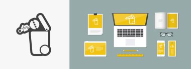 Atık toplama simgesini ayır 