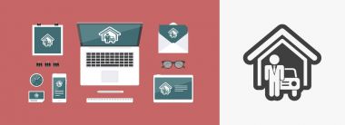 Otomotiv showroom simgesi 