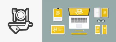 Otel simgeler. Gıda.