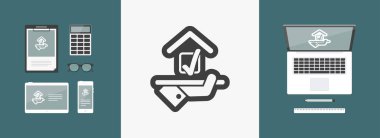 Otel ikonu. Tercih seçenekleri.