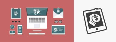 Tablet basit simgesi