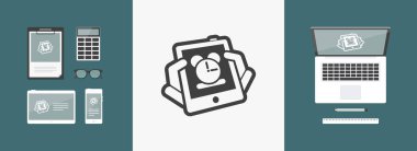 Tablet basit simgesi