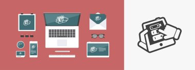 Tablet basit simgesi