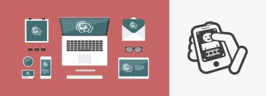 Smartphone basit simgesi