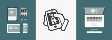 Smartphone basit simgesi