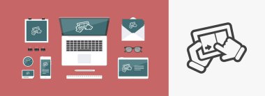 dokunmatik sürgülü simgesi