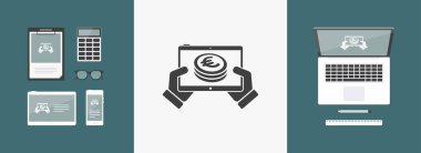 Tablet basit simgesi