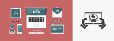 Tablet basit simgesi